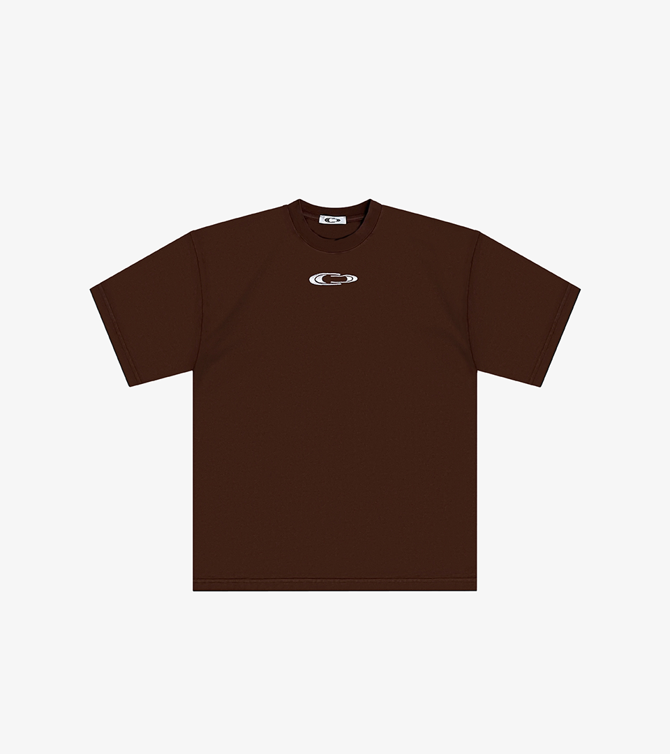 COLLIS T-SHIRT - BROWN